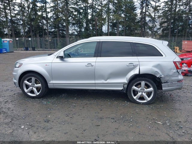 44777033 :رقم المزاد ، WA1DGAFE6FD014454 vin ، 2015 Audi Q7 3.0t S Line Prestige مزاد بيع