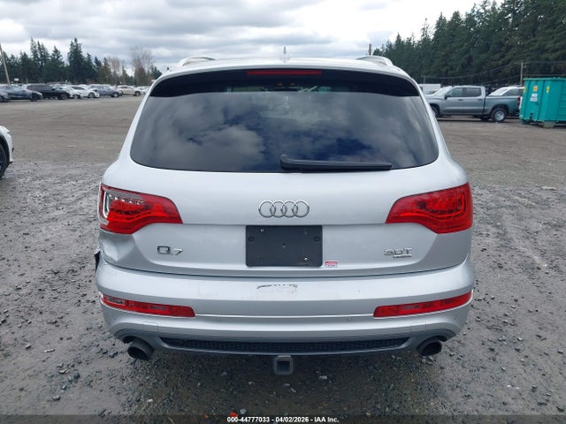 44777033 :رقم المزاد ، WA1DGAFE6FD014454 vin ، 2015 Audi Q7 3.0t S Line Prestige مزاد بيع
