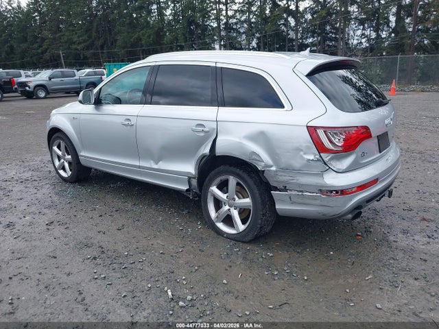 44777033 :رقم المزاد ، WA1DGAFE6FD014454 vin ، 2015 Audi Q7 3.0t S Line Prestige مزاد بيع