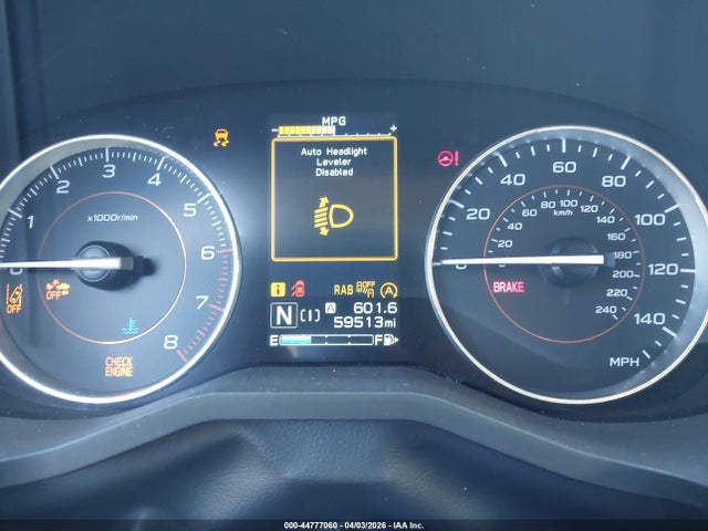 Aukcja sprzedaży 2021 Subaru Crosstrek Limited, vin: JF2GTHMC0M8312580, numer aukcji: 44777060