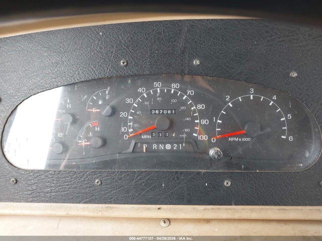 2000 Ford F550 Super Duty Stripped Chass მანქანა იყიდება აუქციონზე, vin: 1FCNF53S3Y0A02500, აუქციონის ნომერი: 44777107
