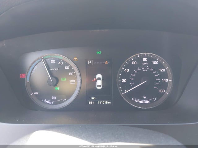 Aukcja sprzedaży 2017 Hyundai Sonata Hybrid Limited, vin: KMHE34L18HA048033, numer aukcji: 44777186