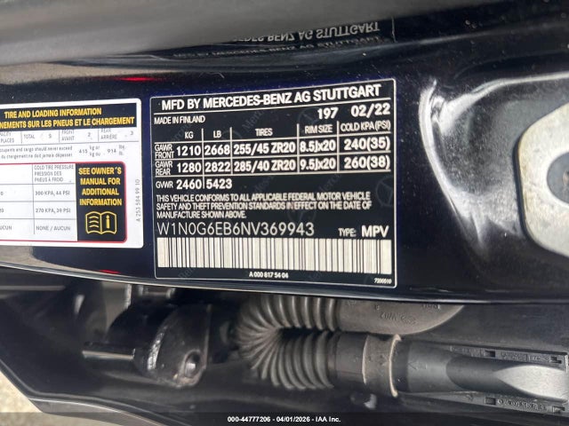 2022 MERCEDES-BENZ AMG GLC 43 W1N0G6EB6NV369943 Photo 8