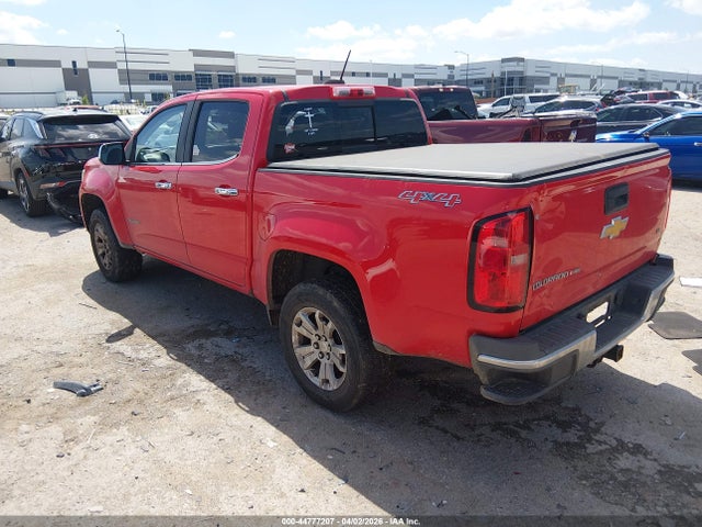 2017 Chevrolet Colorado Lt მანქანა იყიდება აუქციონზე, vin: 1GCGTCEN7H1228479, აუქციონის ნომერი: 44777207
