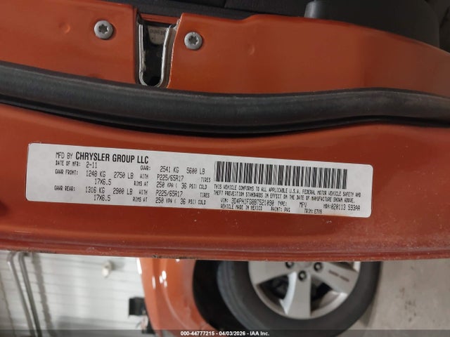 Продаж на аукціоні авто 2011 Dodge Journey Mainstreet, vin: 3D4PH1FG8BT521090, номер лоту: 44777215