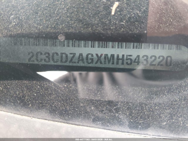 2021 DODGE CHALLENGER 2C3CDZAGXMH543220 Photo 8