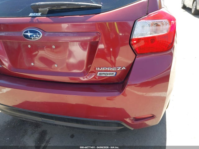 Aukcja sprzedaży 2013 Subaru Impreza 2.0i Sport Limited, vin: JF1GPAS6XD2804467, numer aukcji: 44777451