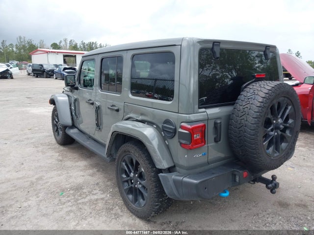Aukcja sprzedaży 2022 Jeep Wrangler 4xe Unlimited Sahara 4x4, vin: 1C4JJXP6XNW212378, numer aukcji: 44777467