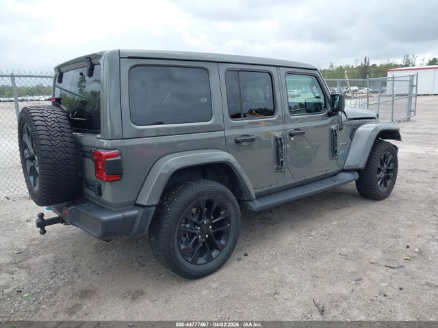 Aukcja sprzedaży 2022 Jeep Wrangler 4xe Unlimited Sahara 4x4, vin: 1C4JJXP6XNW212378, numer aukcji: 44777467