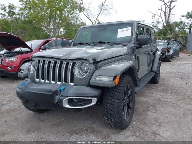 Aukcja sprzedaży 2022 Jeep Wrangler 4xe Unlimited Sahara 4x4, vin: 1C4JJXP6XNW212378, numer aukcji: 44777467