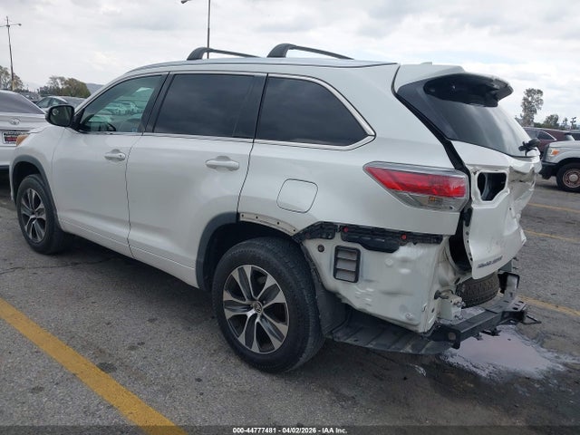 Toyota Highlander Xle V6 2015 5TDKKRFH3FS064592 Image 3