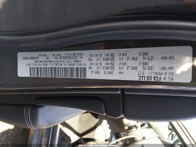 1C4RJFBGXHC852139 Jeep Grand Cherokee Limited 4x4