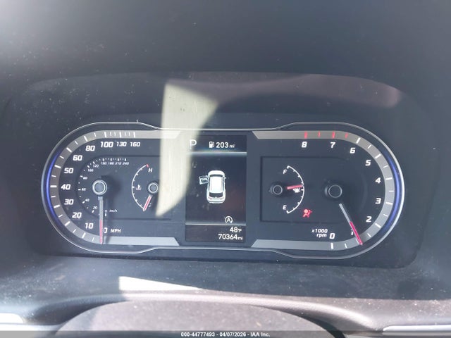 44777493 :رقم المزاد ، KM8JBCAE5NU134573 vin ، 2022 Hyundai Tucson Sel مزاد بيع