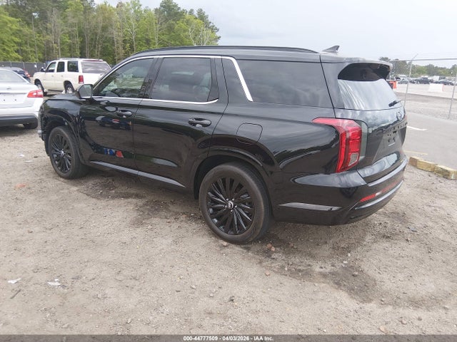 2025 Hyundai Palisade Calligraphy Night Edition მანქანა იყიდება აუქციონზე, vin: KM8R7DGE7SU902213, აუქციონის ნომერი: 44777509