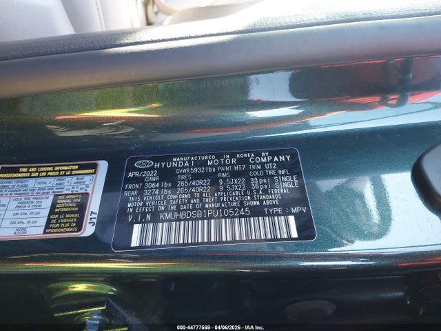 Продажа на аукционе авто 2023 Genesis Gv80 2.5t Awd, vin: KMUHBDSB1PU105245, номер лота: 44777569