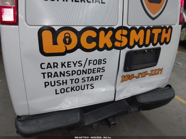 Aukcja sprzedaży 2017 Gmc Savana 2500 Work Van, vin: 1GTW7BFF1H1159273, numer aukcji: 44777610