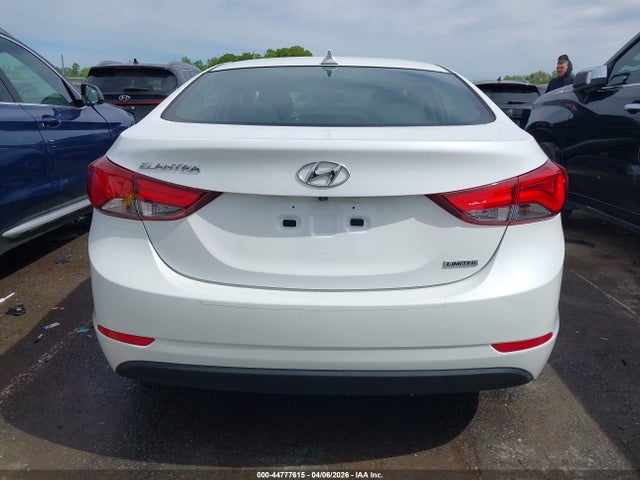 Aukcja sprzedaży 2016 Hyundai Elantra Limited, vin: 5NPDH4AEXGH688713, numer aukcji: 44777615