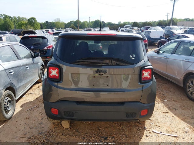 Продаж на аукціоні авто 2017 Jeep Renegade Altitude Fwd, vin: ZACCJABB2HPG60156, номер лоту: 44777638