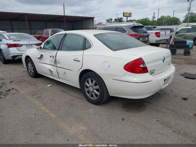 Продаж на аукціоні авто 2008 Buick Lacrosse Cxl, vin: 2G4WD582281208328, номер лоту: 44777677