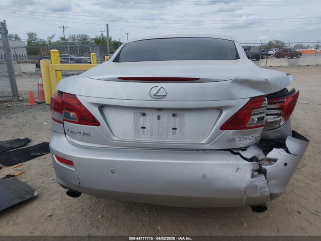 Aukcja sprzedaży 2010 Lexus Is 250c, vin: JTHFF2C2XA2514282, numer aukcji: 44777715