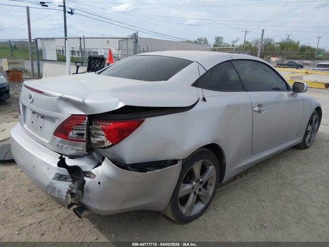 Aukcja sprzedaży 2010 Lexus Is 250c, vin: JTHFF2C2XA2514282, numer aukcji: 44777715