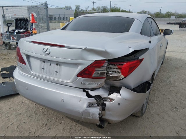 Aukcja sprzedaży 2010 Lexus Is 250c, vin: JTHFF2C2XA2514282, numer aukcji: 44777715