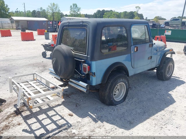 Продажа на аукционе авто 1986 Jeep Jeep Cj7, vin: 1JCCM87E6GT118188, номер лота: 44777743