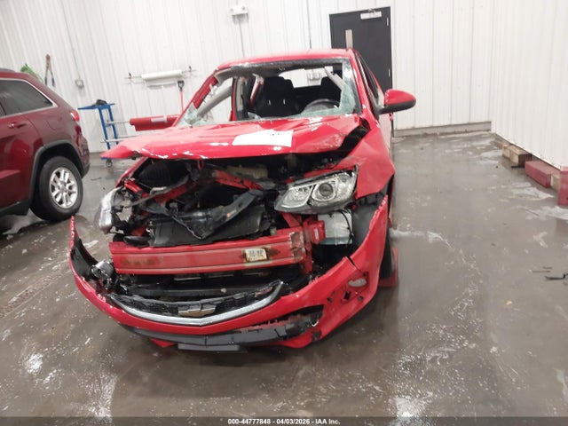 Продажа на аукционе авто 2017 Chevrolet Sonic Lt Auto, vin: 1G1JD6SH6H4122714, номер лота: 44777848
