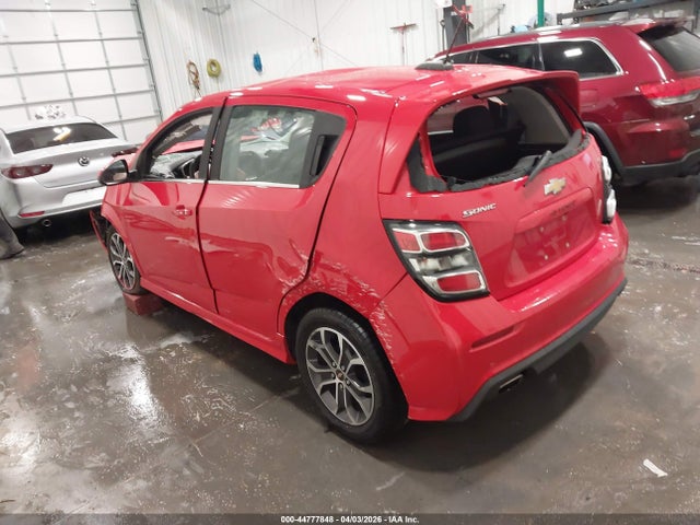 Продажа на аукционе авто 2017 Chevrolet Sonic Lt Auto, vin: 1G1JD6SH6H4122714, номер лота: 44777848