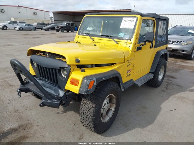Aukcja sprzedaży 2001 Jeep Wrangler Sport, vin: 1J4FA49S41P321948, numer aukcji: 44777881