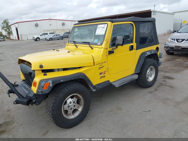 Aukcja sprzedaży 2001 Jeep Wrangler Sport, vin: 1J4FA49S41P321948, numer aukcji: 44777881