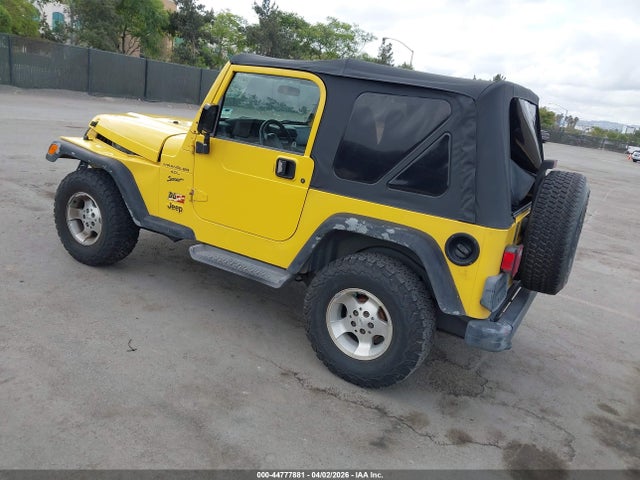 Aukcja sprzedaży 2001 Jeep Wrangler Sport, vin: 1J4FA49S41P321948, numer aukcji: 44777881