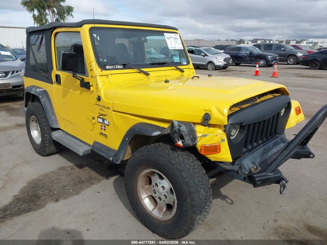Aukcja sprzedaży 2001 Jeep Wrangler Sport, vin: 1J4FA49S41P321948, numer aukcji: 44777881