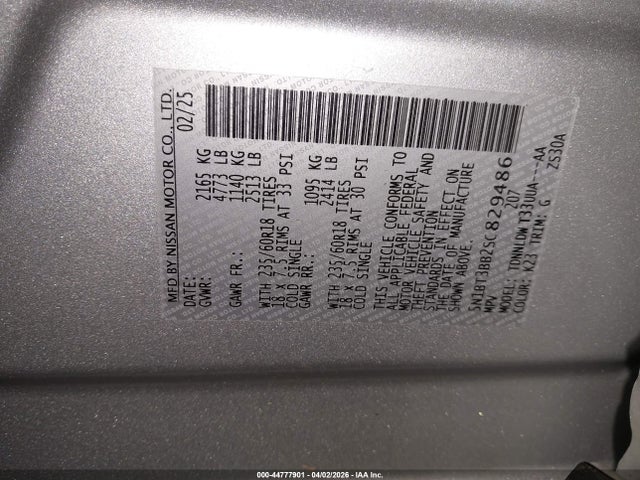 Nissan Rogue Sv Intelligent Awd 2025 5N1BT3BB2SC829486 Image 9