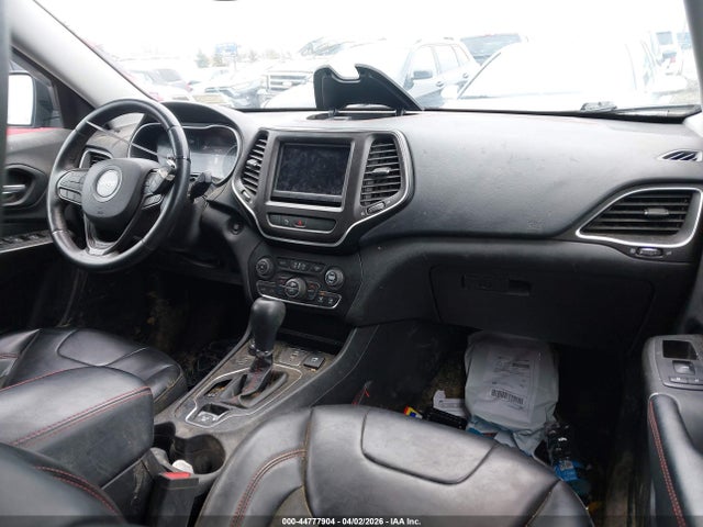 2019 Jeep Cherokee Trailhawk 4x4 მანქანა იყიდება აუქციონზე, vin: 1C4PJMBX8KD268402, აუქციონის ნომერი: 44777904