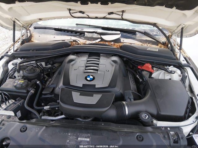 2008 Bmw 550i მანქანა იყიდება აუქციონზე, vin: WBANW53518CT53539, აუქციონის ნომერი: 44777912