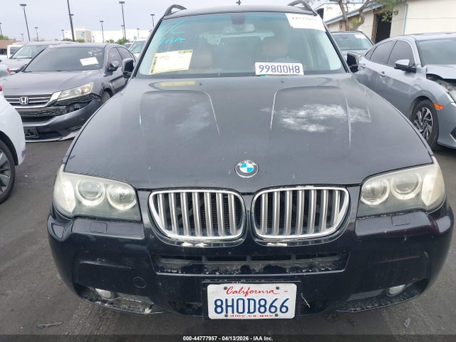 2007 Bmw X3 3.0si მანქანა იყიდება აუქციონზე, vin: WBXPC93427WF15233, აუქციონის ნომერი: 44777957
