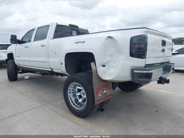 2018 Chevrolet Silverado 3500hd Ltz მანქანა იყიდება აუქციონზე, vin: 1GC4K0EY1JF229330, აუქციონის ნომერი: 44777965