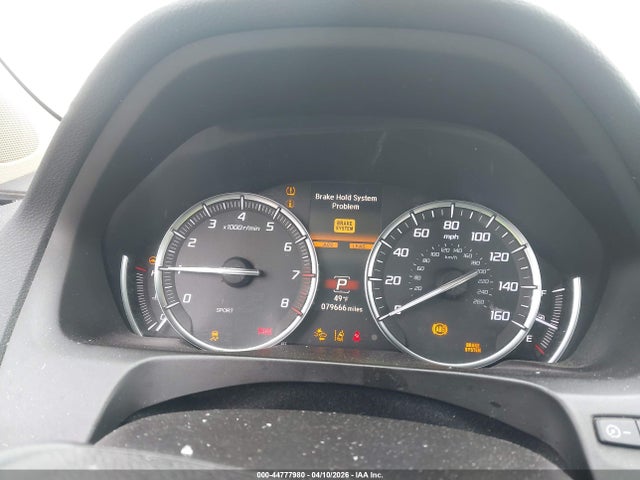 44777980 :رقم المزاد ، 19UUB2F51JA004582 vin ، 2018 Acura Tlx Tech Pkg مزاد بيع