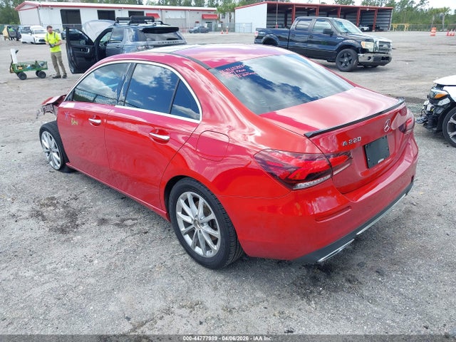 Aukcja sprzedaży 2019 Mercedes-benz A 220, vin: WDD3G4EB4KW035480, numer aukcji: 44777989