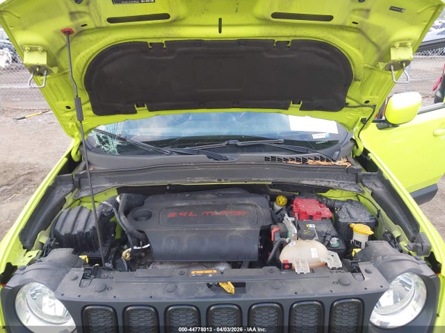 Продаж на аукціоні авто 2018 Jeep Renegade Altitude Fwd, vin: ZACCJABB2JPH87026, номер лоту: 44778013