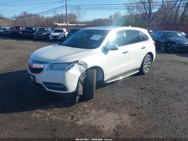 2016 Acura Mdx Technology   Acurawatch Plus Packages/technology Package მანქანა იყიდება აუქციონზე, vin: 5FRYD4H44GB010479, აუქციონის ნომერი: 44778021