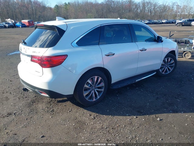 2016 Acura Mdx Technology   Acurawatch Plus Packages/technology Package მანქანა იყიდება აუქციონზე, vin: 5FRYD4H44GB010479, აუქციონის ნომერი: 44778021