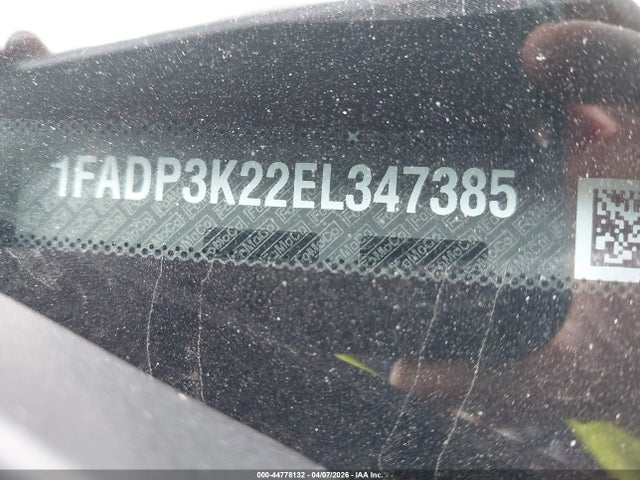 44778132 :رقم المزاد ، 1FADP3K22EL347385 vin ، 2014 Ford Focus Se مزاد بيع