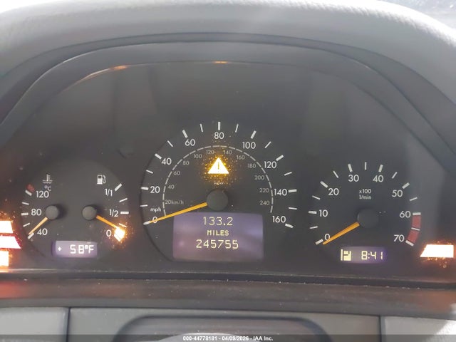 Продаж на аукціоні авто 2002 Mercedes-benz E 320 4m, vin: WDBJH82J52X074265, номер лоту: 44778181