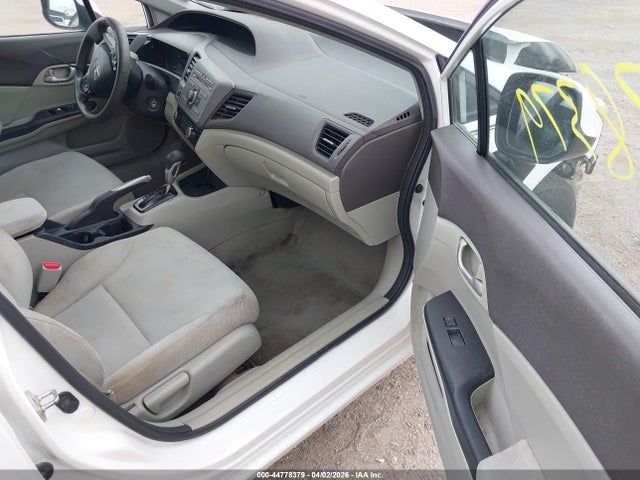2012 Honda Civic Lx მანქანა იყიდება აუქციონზე, vin: 2HGFB2F56CH316989, აუქციონის ნომერი: 44778379