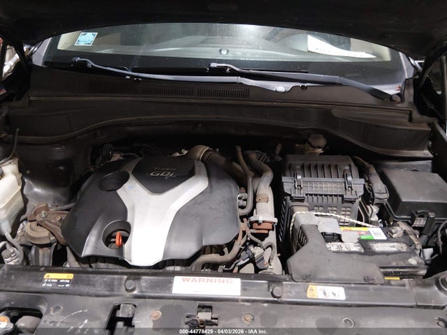 2013 HYUNDAI SANTA FE 5XYZUDLA2DG124116 Photo 9