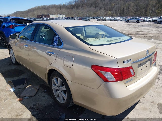 2008 Lexus Es 350 მანქანა იყიდება აუქციონზე, vin: JTHBJ46G782261190, აუქციონის ნომერი: 44778462