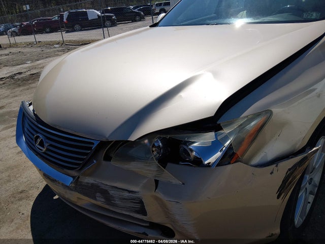 2008 Lexus Es 350 მანქანა იყიდება აუქციონზე, vin: JTHBJ46G782261190, აუქციონის ნომერი: 44778462