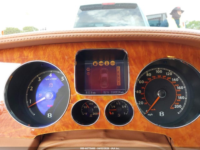 2008 BENTLEY CONTINENTAL GTC SCBDR33W68C051945 Photo 6